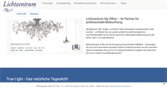 Desktop Screenshot of lichtzentrum-myoffice.de